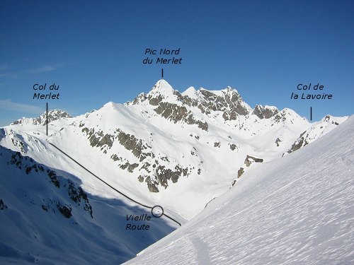 Col du Merlet du col du Villonet
