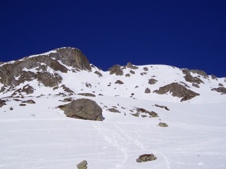 La Dent Noire et la Brêche à droite