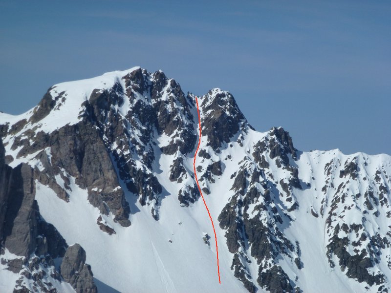 Couloir E de la Tête de la Cicle