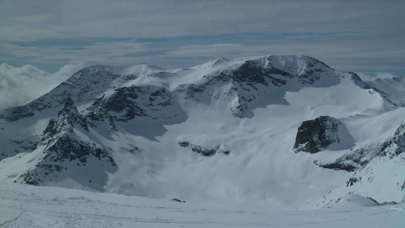 Pointe Sommeiller depuis le Petit Vallon