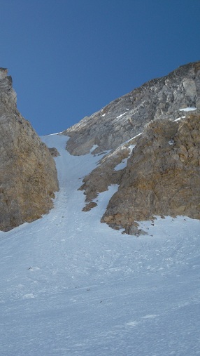 Entrée du couloir nord ou couloir des Modanais