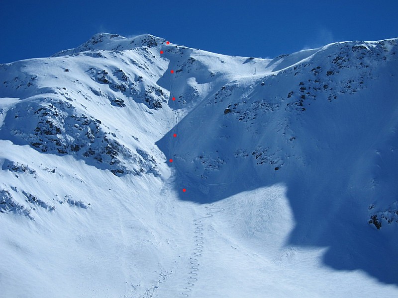 Le Couloir Nord de la Gde Muraille