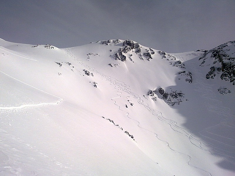 Le Petit Van et son couloir NW dans l'ombre