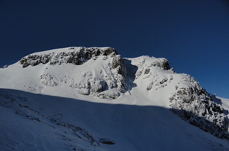 Couloir sous la Via Ferrata