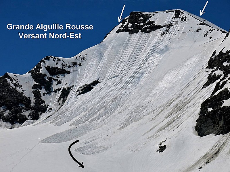 Grande Aiguille Rousse - Versant NE - 4.3 - Juin 2013