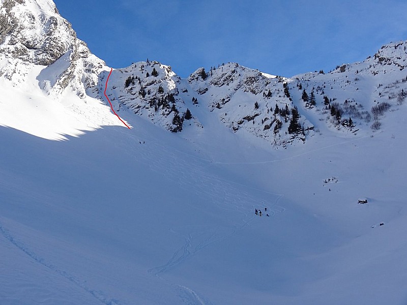 Couloir de gauche
