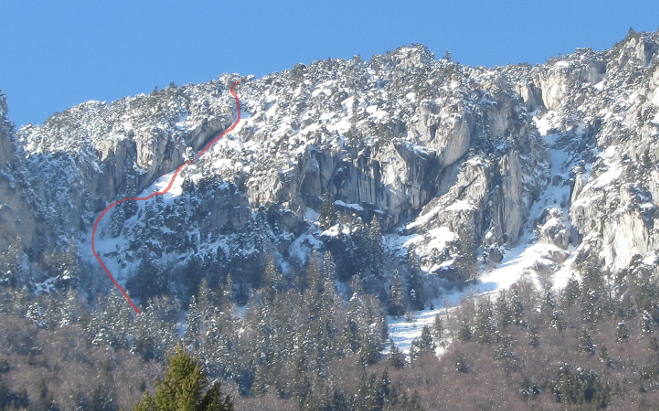 couloir Est de la Charmille