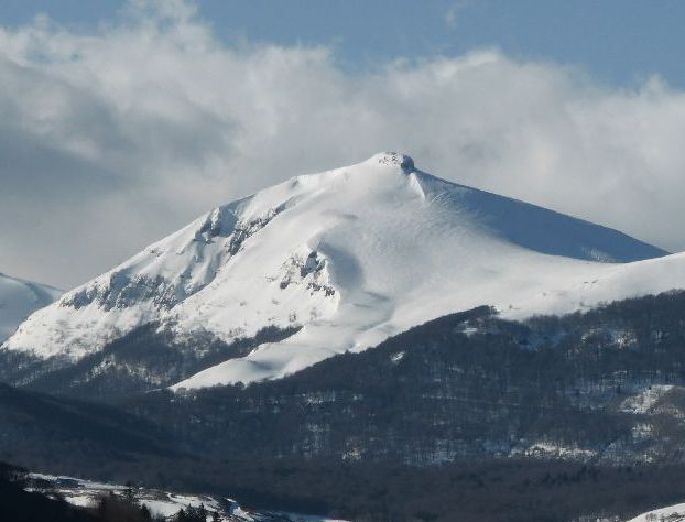 Puy de la Tourte versant nord (24/02/2014)