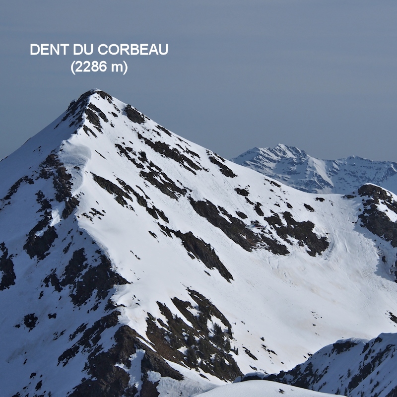 Dent du Corbeau versant Sud-Est