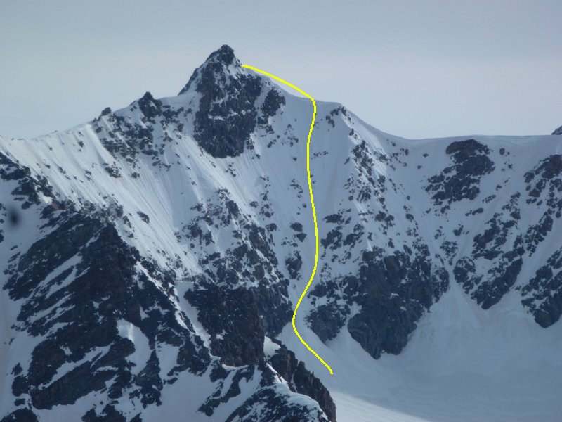 Face S de l'Aiguille de Polset