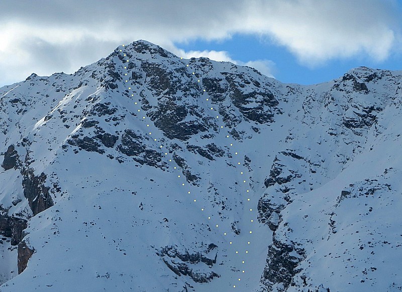 Les couloirs Nord des Adréchouns