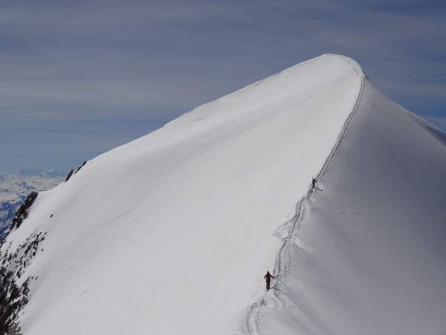 L'arête des dômes de Miage