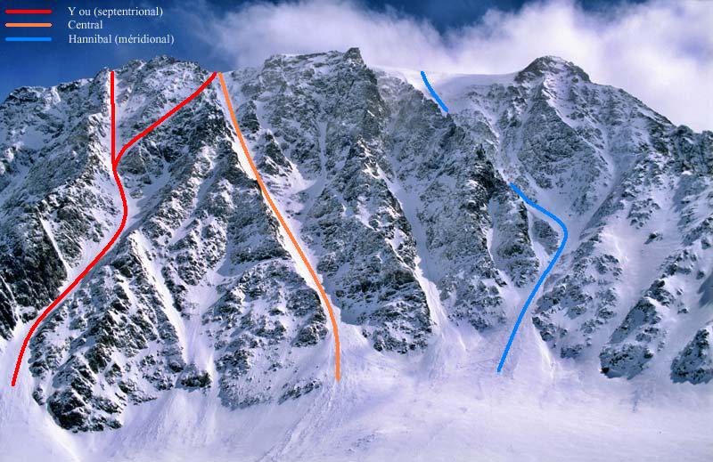 Mont Velan face Ouest.