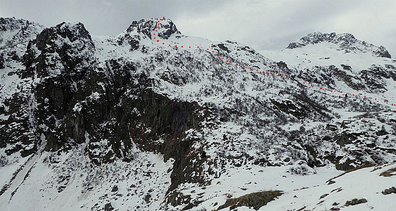 Couloir N/NE de la Roche Noire