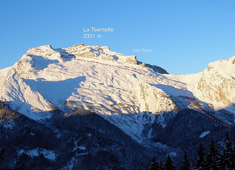 La Tournette, itinéraire classique