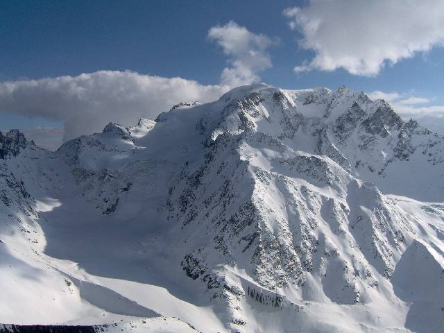 Grand Vélan depuis Refuge Valsorey