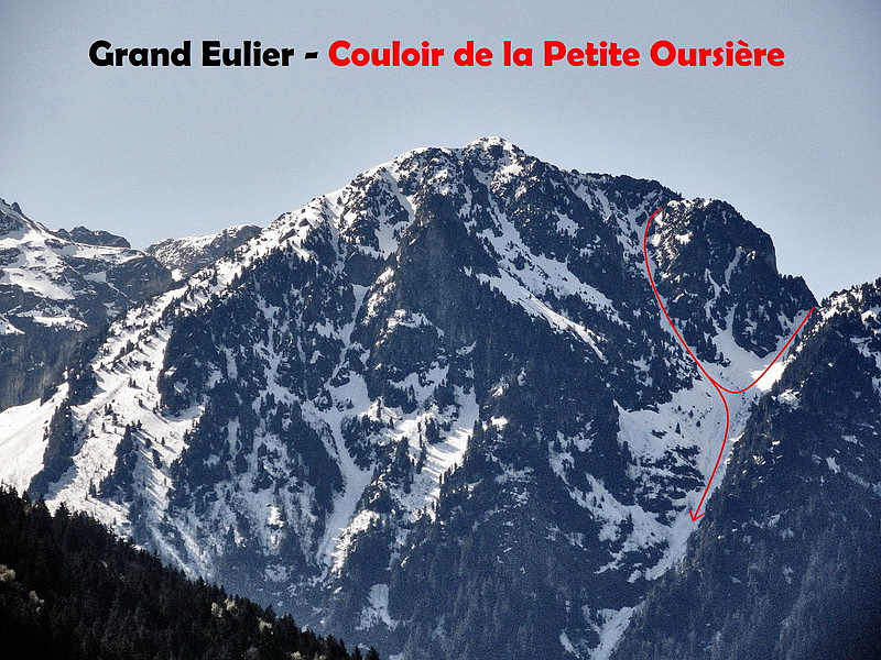 Grand Eulier - Couloir de la Petite Oursière