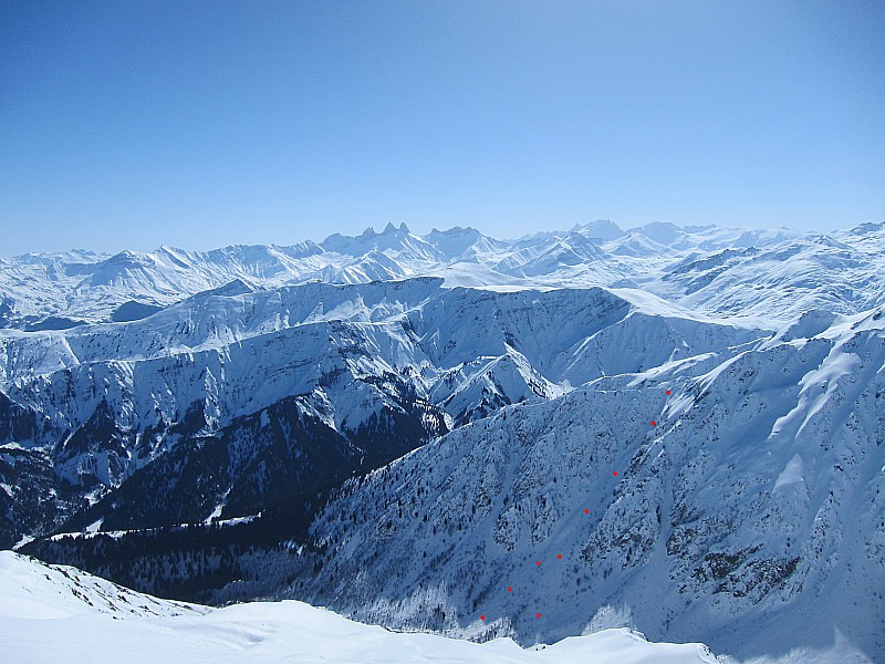 le Couloir Nord Central de la Montagne du Sambuis