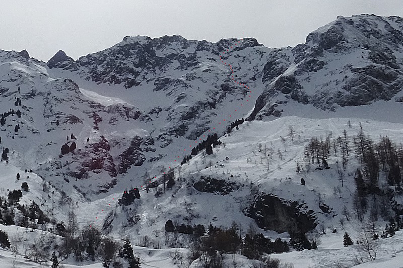 Coiro, directe nord