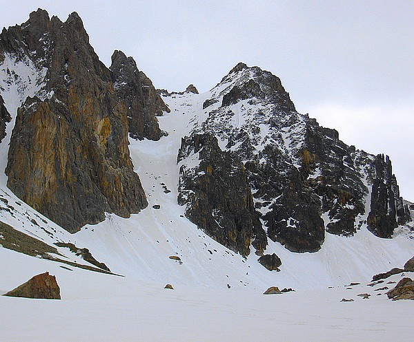 Couloir NW de la Moulinière