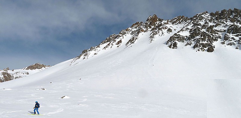 Tête de la Cassille, couloir Ouest.