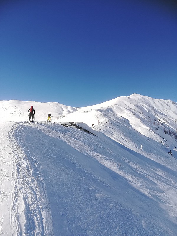 arête de montée