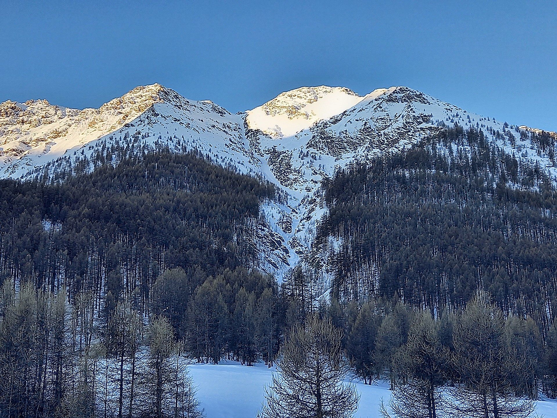 Couloir N par le Rif du Bois Ousselat