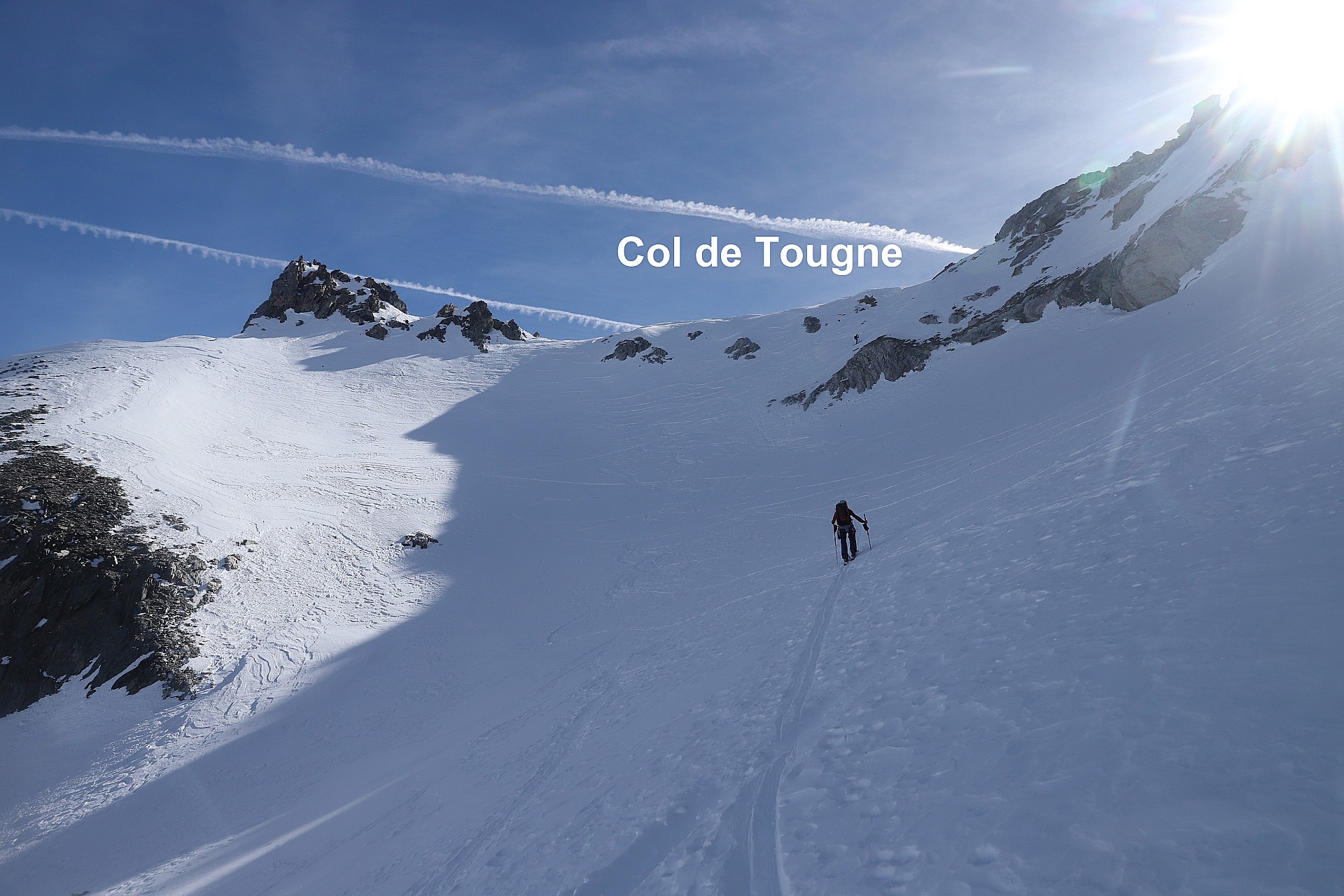 Arrivée au Col de Tougne