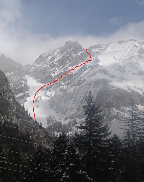 Couloir NW de Crêta Besse