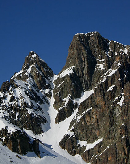 Couloir de la fourche au Pic du midi d'Ossau