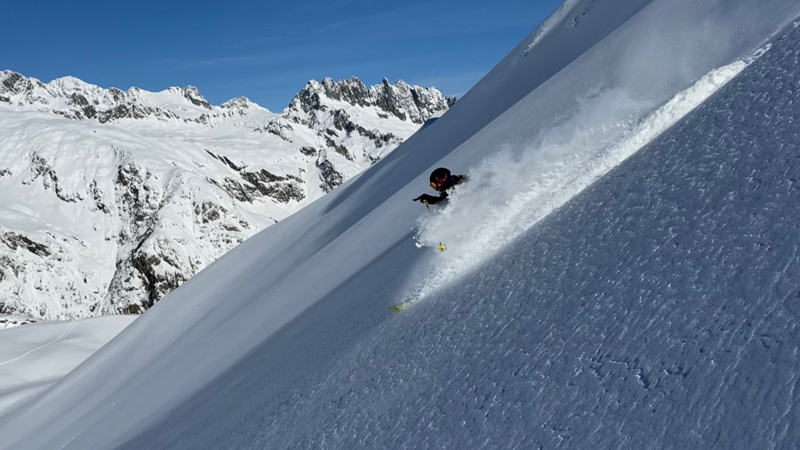 Côte Belle, face NW