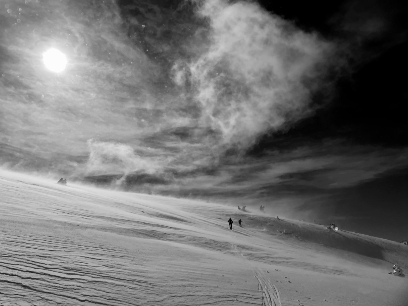 Pas-chassons au Pas des Bachassons (y Petit Veymont)