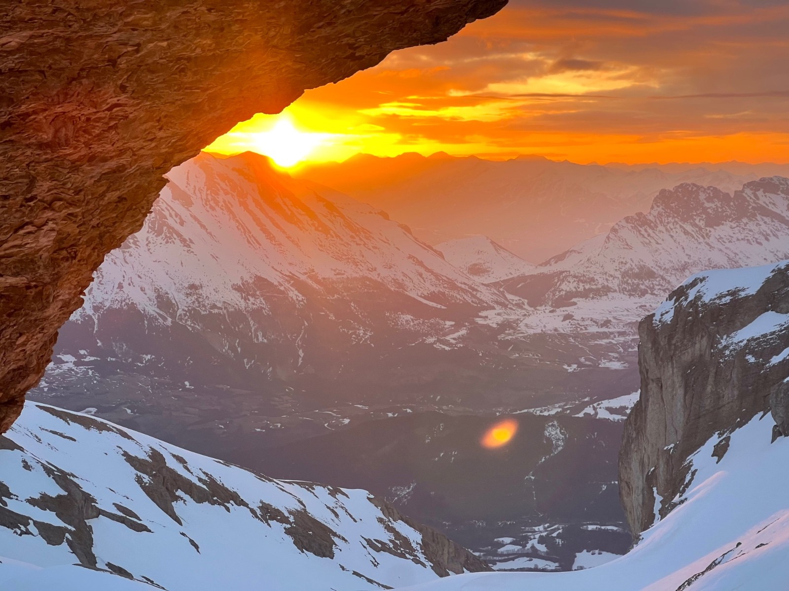 Grand Ferrand, voie du Chourum Olympique pas comme tout le monde - 