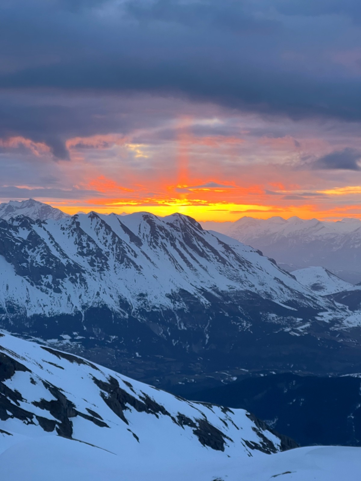 Grand Ferrand, voie du Chourum Olympique pas comme tout le monde 