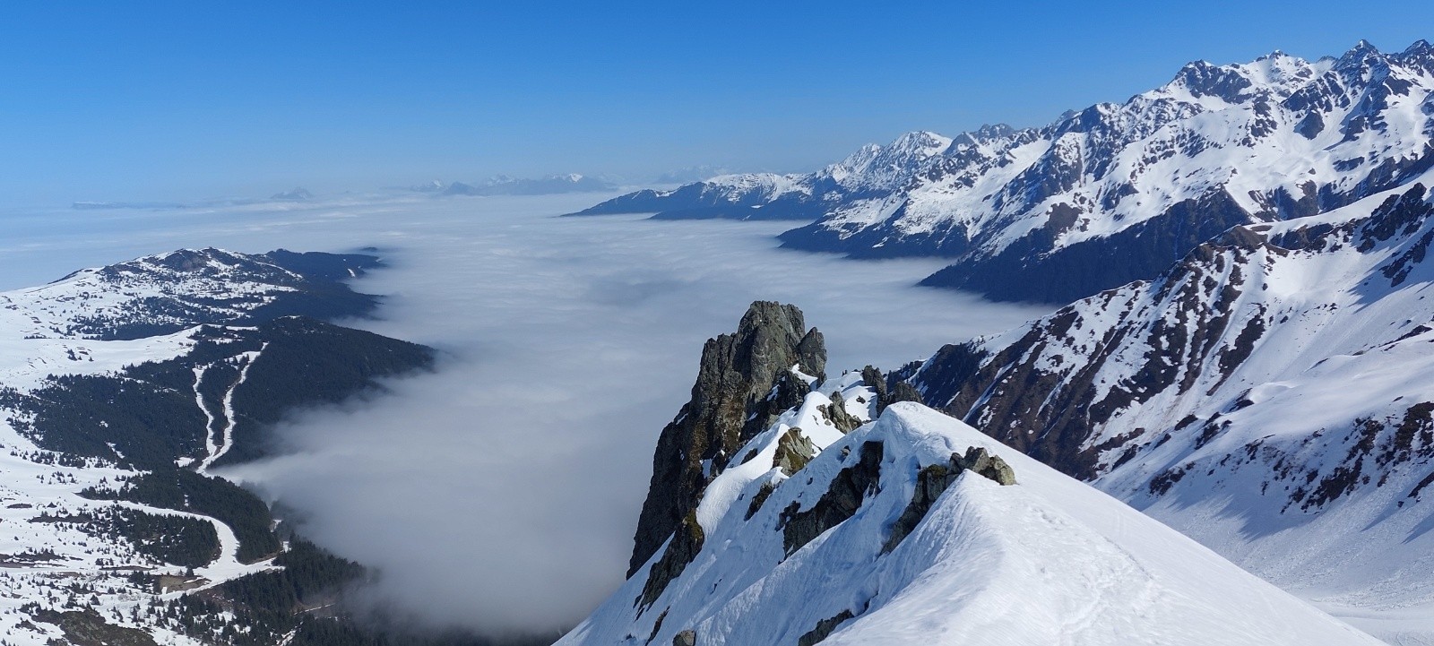 Errances sans Greloutes vers Cime de la Jasse / Dents de Bédina / Dent du Pra