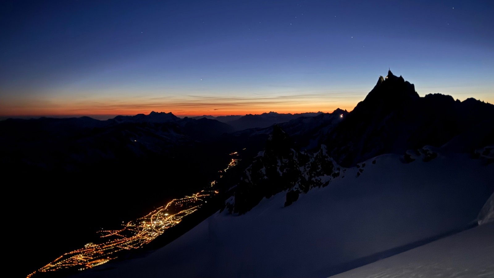 Mont Blanc, Par les Grands Mulets