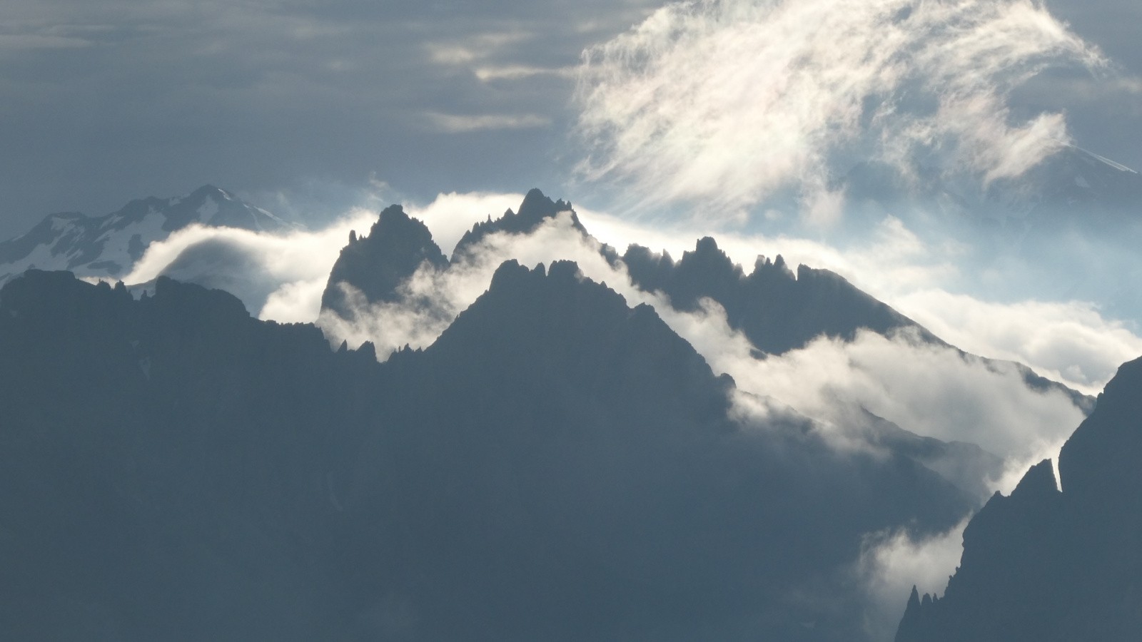 Cinq « dames de pic », une tortue et un Pic Blanc du Galibier - j2 - ambiance