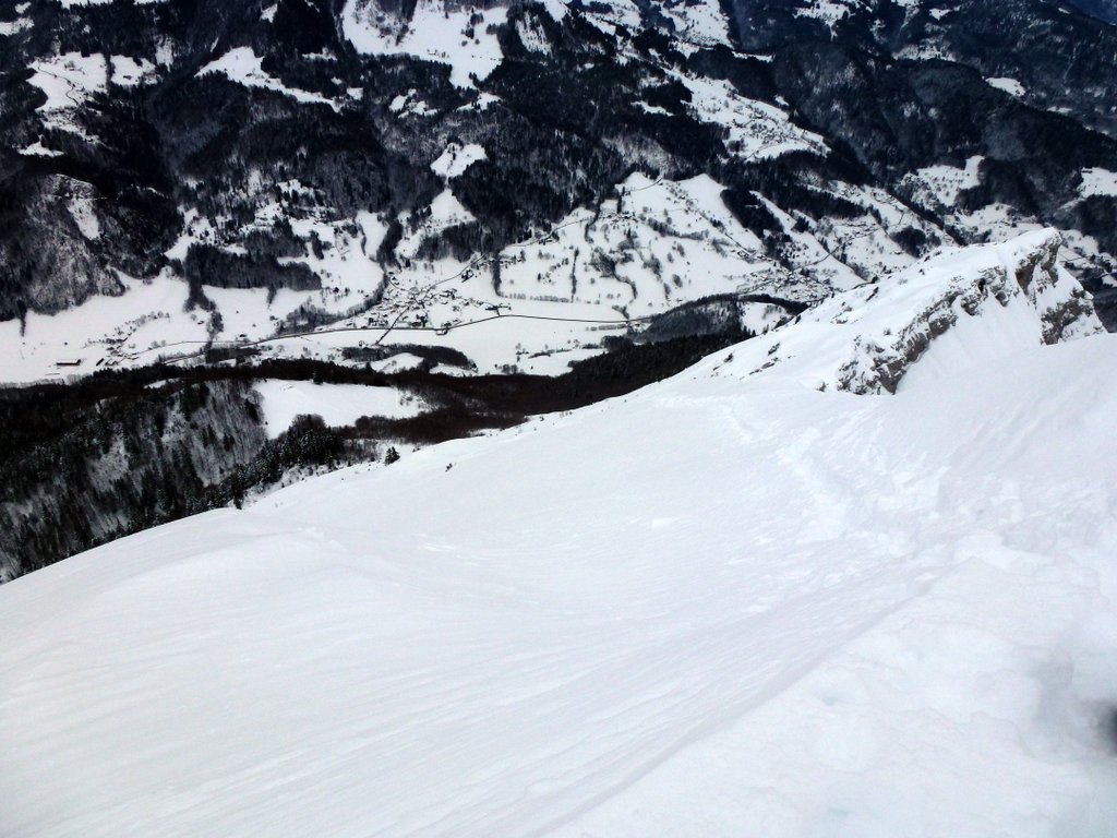 #2 Aig. de Montaubert : La face E Aig. de Montaubert : La face E