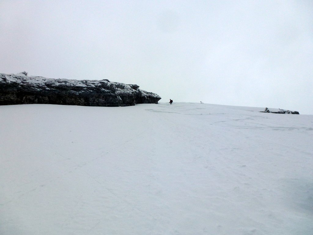 #4 Aig. de Montaubert : Haut de la face NE Aig. de Montaubert : Haut de la face NE