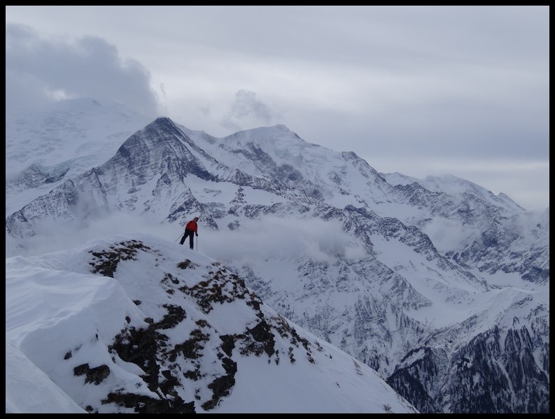 #1 Aiguillette des Houches : On va prendre direct dessous le sommet Aiguillette des Houches : On va prendre direct dessous le sommet