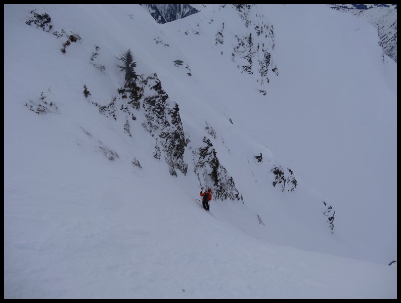 #4 Aiguillette des Houches : Thierry avant l Aiguillette des Houches : Thierry avant l'étroiture