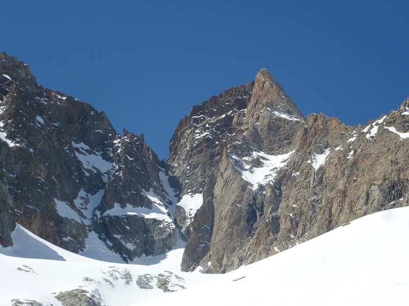 Brêche du Rouget, Face Est