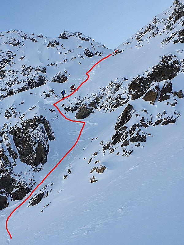 Premiere partie du couloir