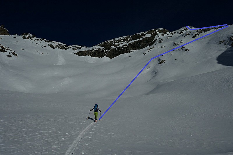 Fin de la montée