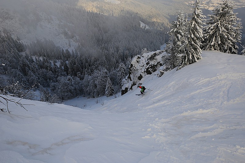 L'entrée du couloir Schnubnel