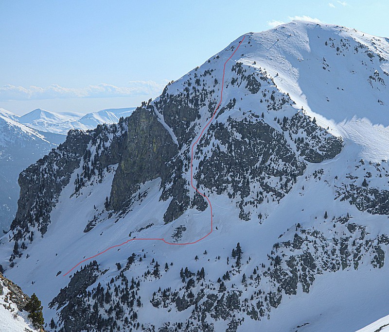 itinéraire , vue des Vans