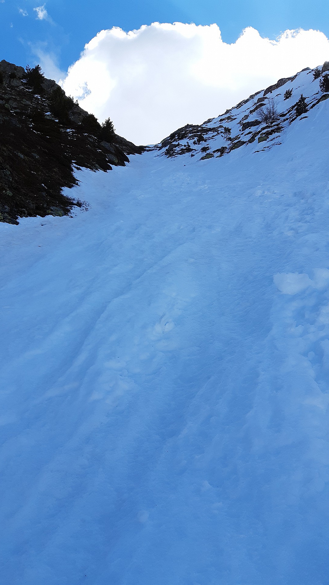 Le haut du couloir