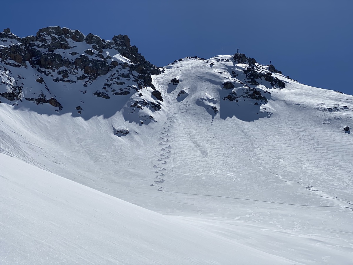 Couloir NW du Merbelay